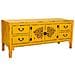 Credenza In Legno Gialla 120x40x50 - Foto miniatura 1