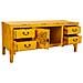 Credenza In Legno Gialla 120x40x50 - Foto miniatura 3