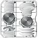 Ariston HA4IFC14BS, Lavastoviglie 60cm, classe C, 14 coperti, 44dBA, cerniere sliding - Foto miniatura 5