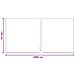 Telo per polvere con nastro adesivo 6 pcs 210 x 2000 cm HDPE - Foto miniatura 7