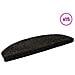 Tappetini per scale autoadesivi Semicircolare 15 pcs Antracite - Foto miniatura 3