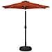 Parasol da Giardino con Luci LED 230 x 230 cm Poliestere - Foto miniatura 1