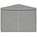 Tenda Party 1200 x 300 x 255 cm Grigio Chiaro PE e Acciaio - Foto miniatura 3