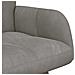 Sofa a Due Posti Grigio chiaro 115 x 61 x 87 cm Velluto - Foto miniatura 7