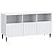 Mobile TV Bianco 102 x 34,5 x 50 cm Legno ingegnerizzato - Foto miniatura 1