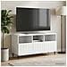 Mobile TV Bianco 102 x 34,5 x 50 cm Legno ingegnerizzato - Foto miniatura 4