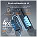 L20 3.0 Boost Bicicletta elettrica pieghevole 250W, coppia 75Nm, autonomia fino a 135 km, batteria 48V 13,5Ah, ammortizzazione completa, freni idraulici, velocità massima 25 km /h, Oro - Foto miniatura 4