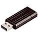Chiavetta Usb 64 Gb Store'n'Go PinStripe USB 2.0 Connettore Retrattile Colore Nero - Foto miniatura 6