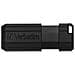 Chiavetta Usb 64 Gb Store'n'Go PinStripe USB 2.0 Connettore Retrattile Colore Nero - Foto miniatura 8