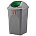 Basculina Multipat Pattumiera Struttura Silver Verde 60 Lt - Foto miniatura 1