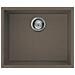Lavello Incasso 1 vasca 54×44 Quadra 105 Sottotop Colore Granitek Grigio Tortora - Foto miniatura 1