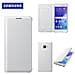 Flip Wallet bianco per Galaxy A5 2016 - Foto miniatura 2