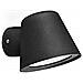 Gina 71367-applique, 35 W, In Alluminio Iniettato, Vetro Trasparente, Colore: Nero - Foto miniatura 7