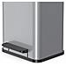 Pattumiera A Pedale Oko Duo Plus M 2 X 9 L Argento 0622-220 - Foto miniatura 3