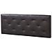 Testiera Di Letto Di Pelle Sintetica Rombo 160x60 Cioccolato - Foto miniatura 1