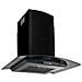 Cappa 50709 a Parete da 60 cm Aspirante Colore Nero - Foto miniatura 1