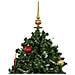 Albero Di Natale Con Neve E Base A Ombrellone Verde 190 Cm - Foto miniatura 6