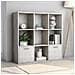 Libreria Grigio Cemento 98x30x98 cm in Legno Multistrato - Foto miniatura 1