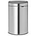 Pattumiera Brabantia Touch Bin - Acciaio Opaco - 40l - Foto miniatura 2