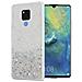 Custodia Compatibile Con Huawei Mate 20 In Trasparente Con Glitter - Coperchio Protettivo In Silicone Tpu Flessibile Con Glitter Scintillanti - Foto miniatura 1