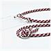 Catena Di Telefoni Cellulari Compatibile Con Samsung Galaxy A6 2018 In Rosso Giallo Bianco - Coperchio Protettivo In Silicone Con Anelli D'argento, Cinturino In Corda E Custodia Staccabile - Foto miniatura 3