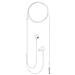 Auricolari In-ear Originali Jack 3,5mm Con Tasti E Microfono Bianco - Foto miniatura 3