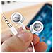 Auricolari In-ear Originali Jack 3,5mm Con Tasti E Microfono Bianco - Foto miniatura 4