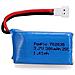 1 Pezzo Batterie Lipo Ricaricabili 3.7v, 380mah Per Rc Droni Quadricotteri Hubsan X4 H107l H107c H107d H107 V252 Jxd 385 - Foto miniatura 1