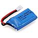 1 Pezzo Batterie Lipo Ricaricabili 3.7v, 380mah Per Rc Droni Quadricotteri Hubsan X4 H107l H107c H107d H107 V252 Jxd 385 - Foto miniatura 2