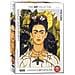 Puzzle Eurographics Autoritratto Con Collana Di Spine E Colibra Di Frida Kahlo (1000 Pezzi), Modello: 6000-0802 - Foto miniatura 1