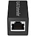 Adattatore Di Estensione Ethernet Accoppiatore Rj45 Design Compatto Nero - Foto miniatura 4