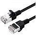 V-ftp6a02s-slim Cavo Di Rete Nero 2 M Cat6a U /ftp [stp] (cat6a U-ftp Slim, Lszh, 2m - Network Cable, Black - Foto miniatura 1