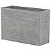 Vaso Rettangolare Per Interno Ed Esterno Grigio 29 X 70 X 50 Cm Edessa - Foto miniatura 7