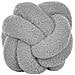 Set Di 2 Cuscini Malni Bouclé 19 X 19 Cm Grigio Tinta Unita - Foto miniatura 3