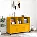 Credenza Giallo Senape 100,5x39x72 cm in Acciaio - Foto miniatura 7