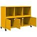Credenza Giallo Senape 100,5x39x72 cm in Acciaio - Foto miniatura 10