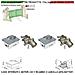 Kit Under Motori 230 V Completi Di Casse Interrate Autoportanti Possono Sostenere Ante Cancello Fino A 5 Q.li In Accia - Foto miniatura 1