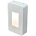 Applique Led Luce Calda Faretto 12 W Segnapassi Lampada Ip65 Esterno Bianco Es62 - Foto miniatura 1