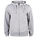 Basic Active Hoody Full Zip Grigio Melan L - Foto miniatura 1