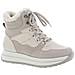 Beige Casual Closed Ladies Mid Height Boots Stivaletti Pelle Sintetica Scarpe Donna Beige Eu 37, N4002-60 - Foto miniatura 1