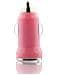Dam  Caricabatteria Da Auto Usb 2x2x5 Cm. Colore Rosa - Foto miniatura 1