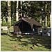 Tenda da Campeggio per 2 Persone Marrone Impermeabile - Foto miniatura 3