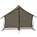 Tenda da Campeggio per 2 Persone Marrone Impermeabile - Foto miniatura 9