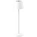 Lampada Da Tavolo Ricaricabile Gaia - Bianco - Metallo - 7,5x7,5x27 Cm - Foto miniatura 1