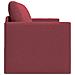 Divano letto piso 2 in 1 rosso vino 124x71x78 cm stoffa - Foto miniatura 7