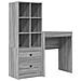 Scrivania con storage Grey Sonoma Legno ingegnerizzato - Foto miniatura 1