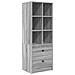 Scrivania con storage Grey Sonoma Legno ingegnerizzato - Foto miniatura 5