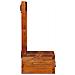 Armadio da Parete 40x20x50 cm Legno Massello di Acacia - Foto miniatura 5