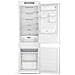 WHC18 T514 Frigorifero combinato a incasso, Total No Frost ventilato, 55 cm, Classe C, Bianco, 32 db, h 177cm - Foto miniatura 4