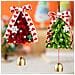 Set Di Ornamenti Natalizi Con Campanella E Bastoncino Ritorto - Decorazione Fai-da-te Per Albero E Auto - Foto miniatura 3